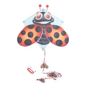 Bild på Pop-Up Kites Flygdrake Nyckelpiga 70 cm