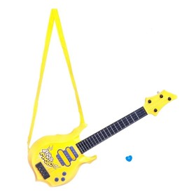 Bild på Elgitarr i plast Gul 55 cm