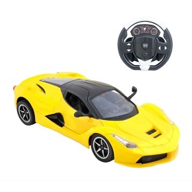 Bild på Street Racer R/C 1:12 med Ratt 30 cm - gul