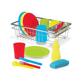 Bild på Melissa & Doug - Servisset - Tvätta och torka