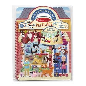 Bild på Melissa & Doug Återanvändbara tjocka stickers (Djur i hemmet)