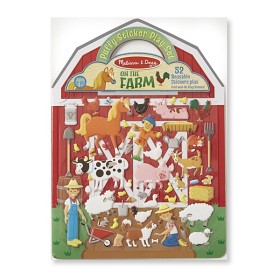 Bild på Melissa & Doug Återanvändbara tjocka stickers (Bondgård)
