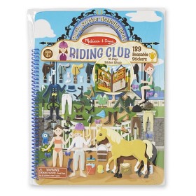 Bild på Melissa & Doug Återanvändbara tjocka stickers (Ridklubben)