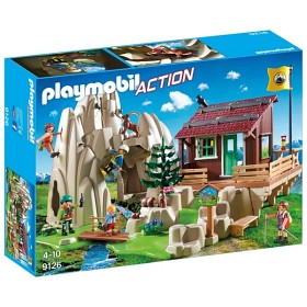 Bild på Playmobil Action 9126 - Bergsklättrare med koja