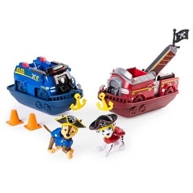 Bild på Paw Patrol Pirate Fordon Marshall and Chase 2-pack