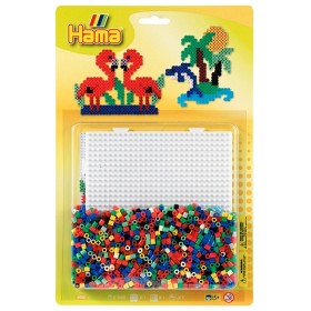 Bild på Hama Midi Pärlplatta & pärlor 1100 st