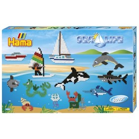 Bild på Hama Midi Giant gift box Sealife 6000 st