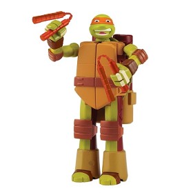 Bild på Ninja Turtles - TMNT Figur med vapen - Michelangelo