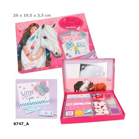 Bild på Miss Melody DIY brevpapper i mapp (rosa)
