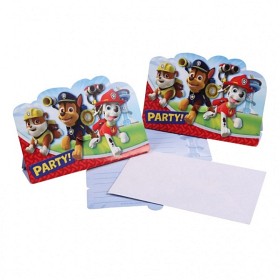 Bild på Paw Patrol - Inbjudningskort 8-pack
