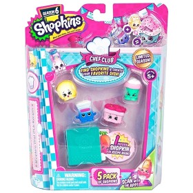 Bild på Shopkins Chef Club S6 5-pack