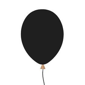 Bild på Globen Lighting - Vägglampa Balloon Svart