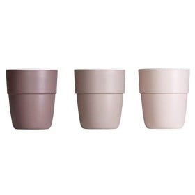 Bild på Done By Deer - Yummy - Mini mugg 3-pack ljusrosa