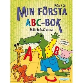 Bild på Min Första ABC-bok - Måla Bokstäverna