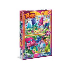 Bild på Clementoni - Pussel Special Collection - Trolls 2x60-bitar