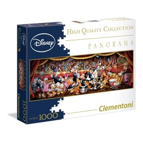 Bild på Clementoni Panorama Pussel Disney Orchestra (1000-bitar)