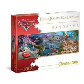 Bild på Clementoni Panorama Pussel Disney Cars (1000-bitar)