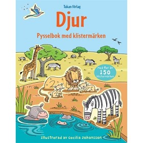 Bild på Tukan Pysselbok med klistermärken (Djur)