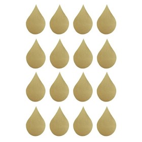 Bild på Familyroom Wallsticker Droppar (Guld)