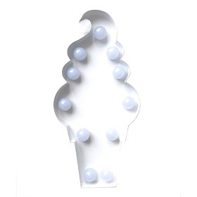Bild på Marquee Light LED-light Glasstrut (Vit)