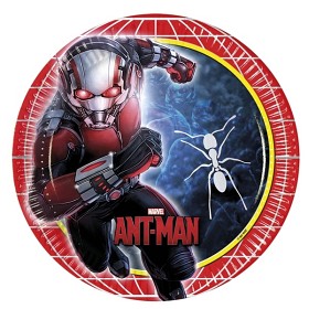 Bild på Ant-Man Papptallrikar 23 cm 8 st