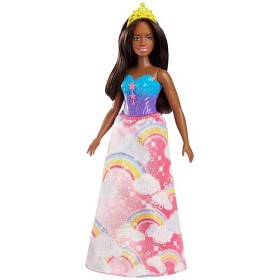 Bild på Barbie Dreamtopia Princess Rainbow Cloud Dress
