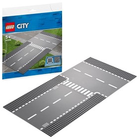 Bild på LEGO City 60236 Rak väg och T-korsning