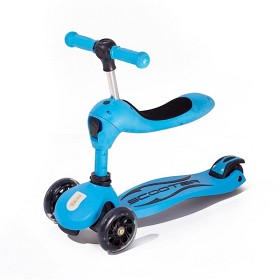 Bild på Twix scooter med sits (Blå)