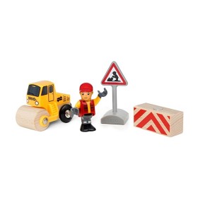 Bild på BRIO World 33899 Vägarbetare lekset