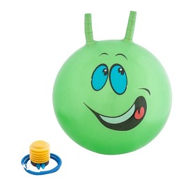 Bild på Hoppboll smiley (Grön)
