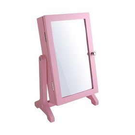 Bild på Smyckeskrin Cabinet Rosa/Trä 25,5X16,5X10Cm