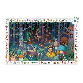 Bild på Djeco - Pussel - Observation Puzzle - Enchanted Forest