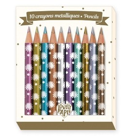 Bild på Pennor - Mini Metallic Pencils Chichi
