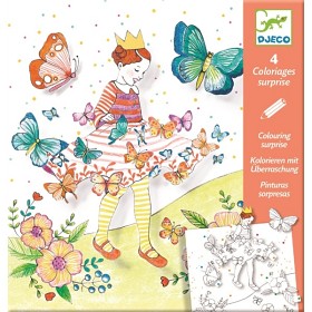 Bild på Djeco, Colouring, Lady Fjäril