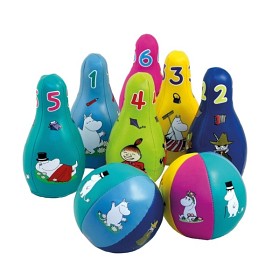 Bild på Mumin Mjukt Bowlingset