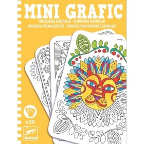 Bild på Mini Grafic, Colouring Mandalas