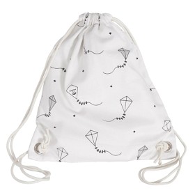 Bild på Roommate, Kite Gym bag white/black