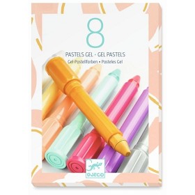 Bild på Djeco, 8 gel pastels - sweet colours