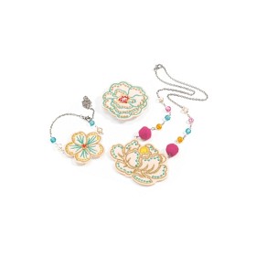 Bild på Djeco, Embroidered jewels flowers