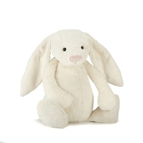 Bild på Jellycat, Bashful Vit Kanin 36 cm