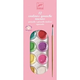 Bild på Djeco, 12 color cake, pearly