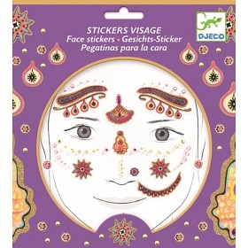 Bild på Djeco, Face stickers, Princess India