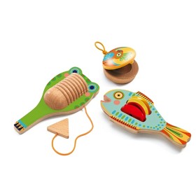 Bild på Djeco, Set of 3, Cymbal-castanet-guiro