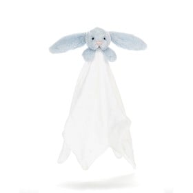 Bild på Jellycat, Bashful - Blå Bunny Muslin Soother