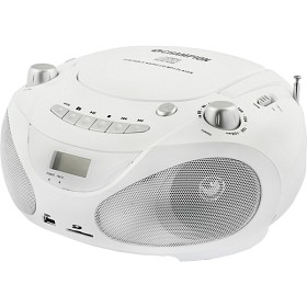 Bild på Champion Boombox CD/Radio/MP3/USB White