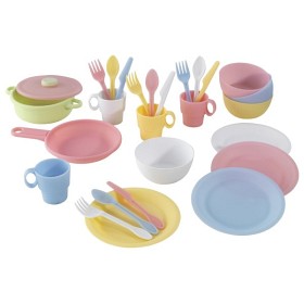 Bild på 27-Piece Pastel Cookware Set