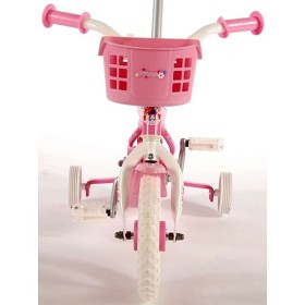Bild på Yipeeh, Barncykel med stödhjul - Flowerie 10" rosa