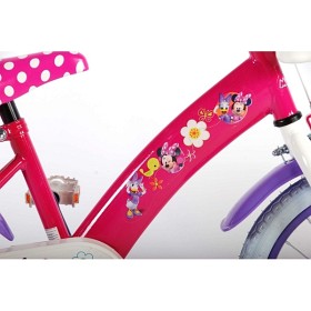 Bild på Disney Minnie, Barncykel med stödhjul 16" rosa