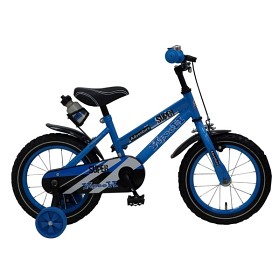 Bild på Yipeeh, Barncykel med stödhjul - Super Blue 14" blå