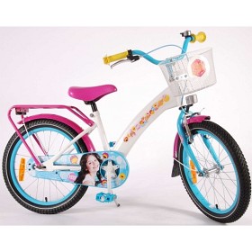 Bild på Soy Luna, Cykel 18" vit & rosa
